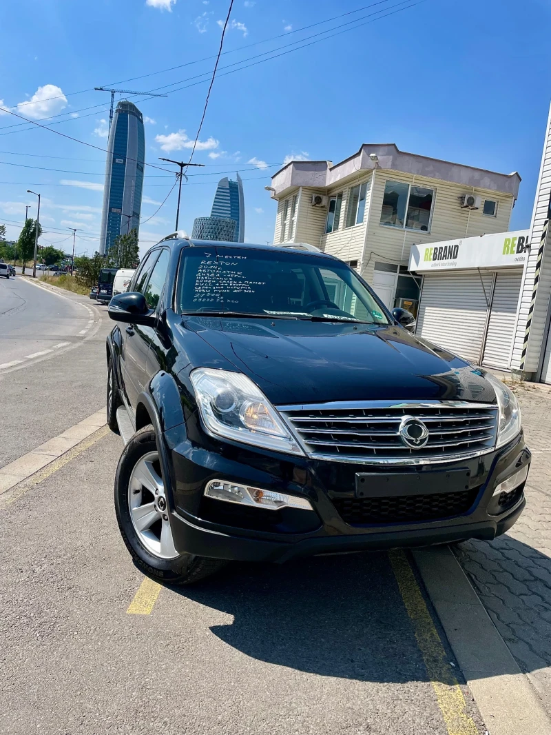 SsangYong Rexton Лизинг 266лв/м.ПАНО.Harman АВТОМАТ ФУУЛ ЕКСТРИ 7м, снимка 5 - Автомобили и джипове - 50966346