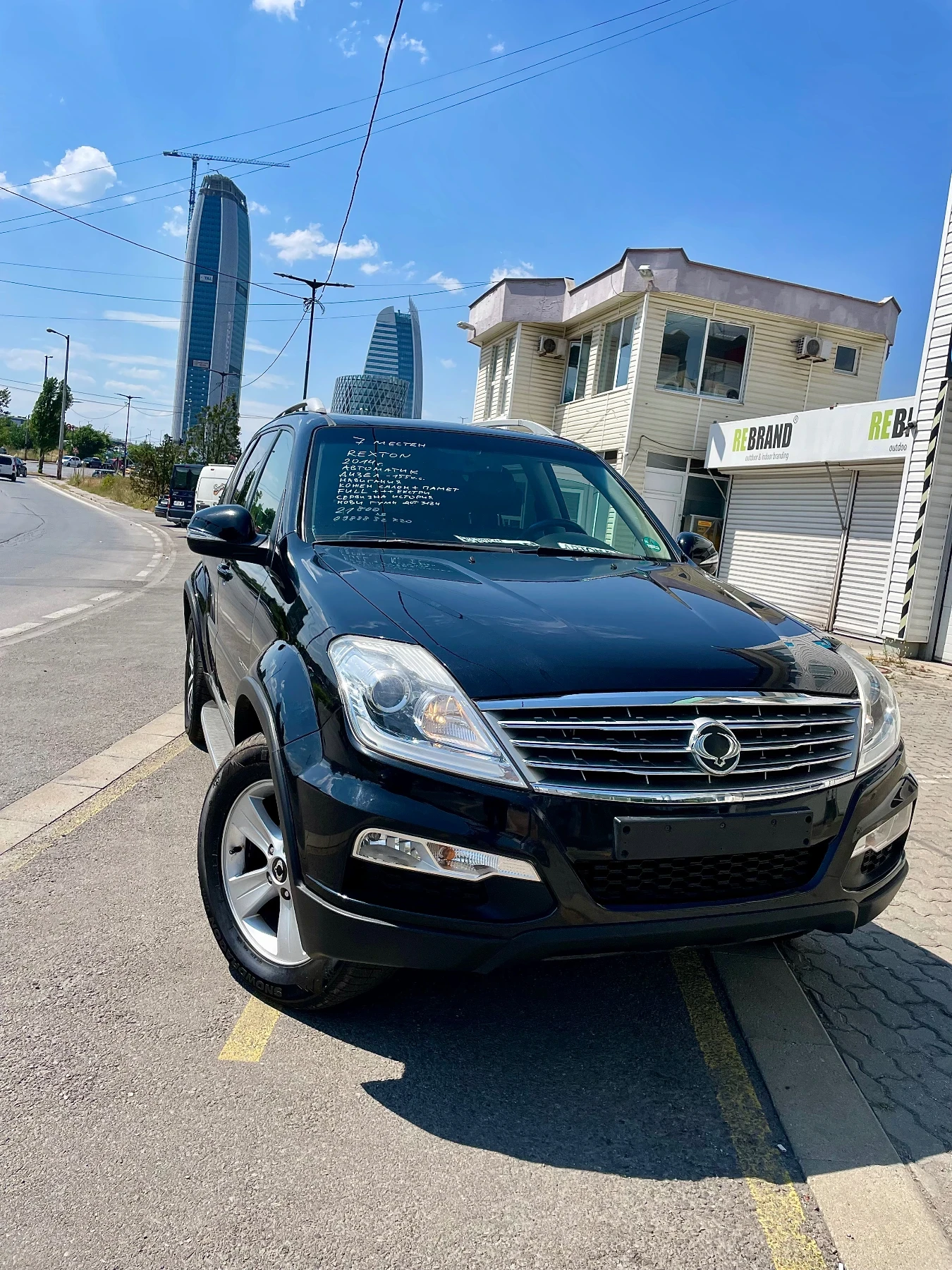 SsangYong Rexton Лизинг 266лв/м.ПАНО.Harman АВТОМАТ ФУУЛ ЕКСТРИ 7м, снимка 1