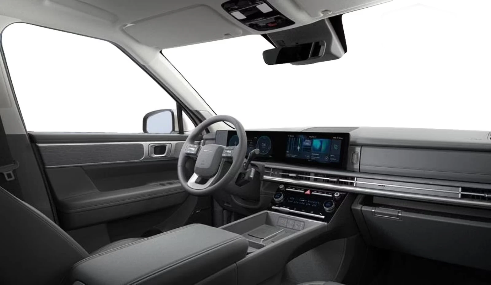 Hyundai Santa fe НОВ!/1.6HEV/215HP/5S/360CAM/CRPLAY/KLESS/BOSE/535f - изображение 4