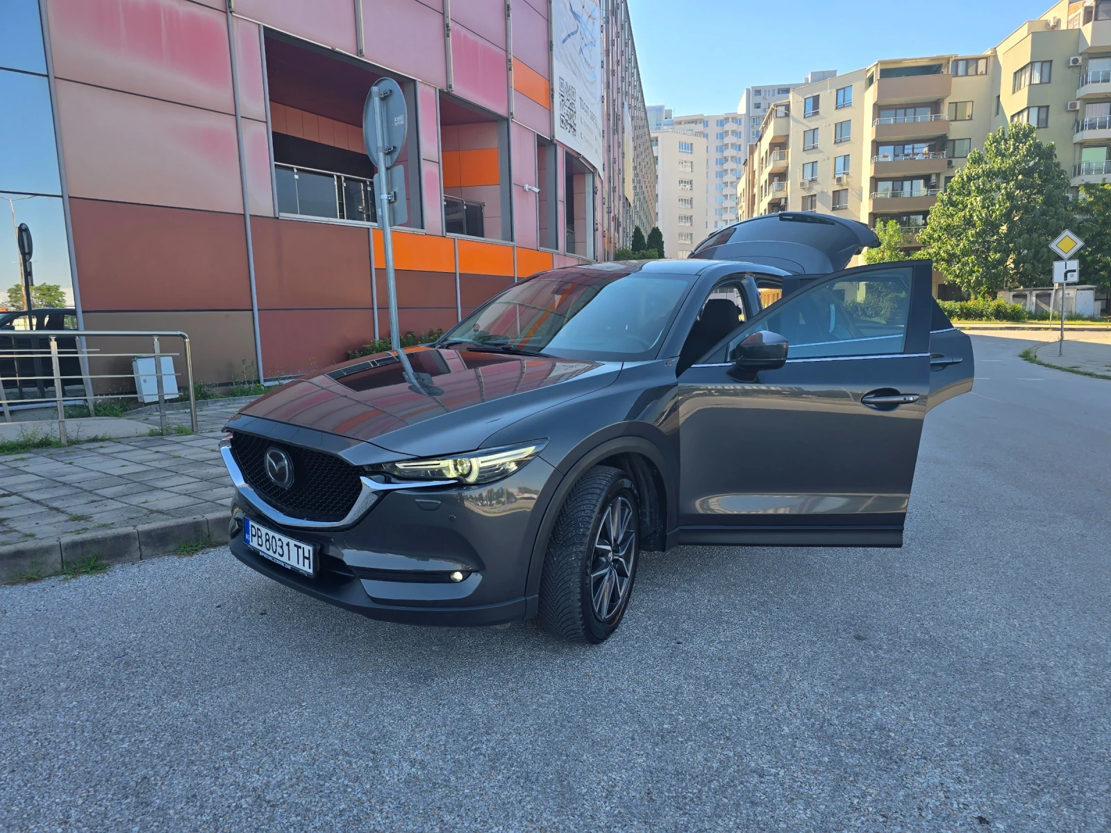 Mazda CX-5 AWD, LPG, HEAD UP, DISTRONIk, Germany, снимка 8 - Автомобили и джипове - 55246916