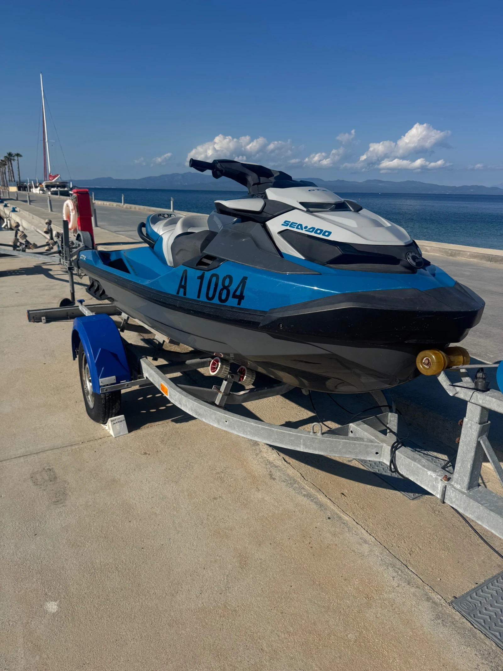 Джет Bombardier Sea Doo GTX 230 Limited - full sonar, music, BT, trailer 
