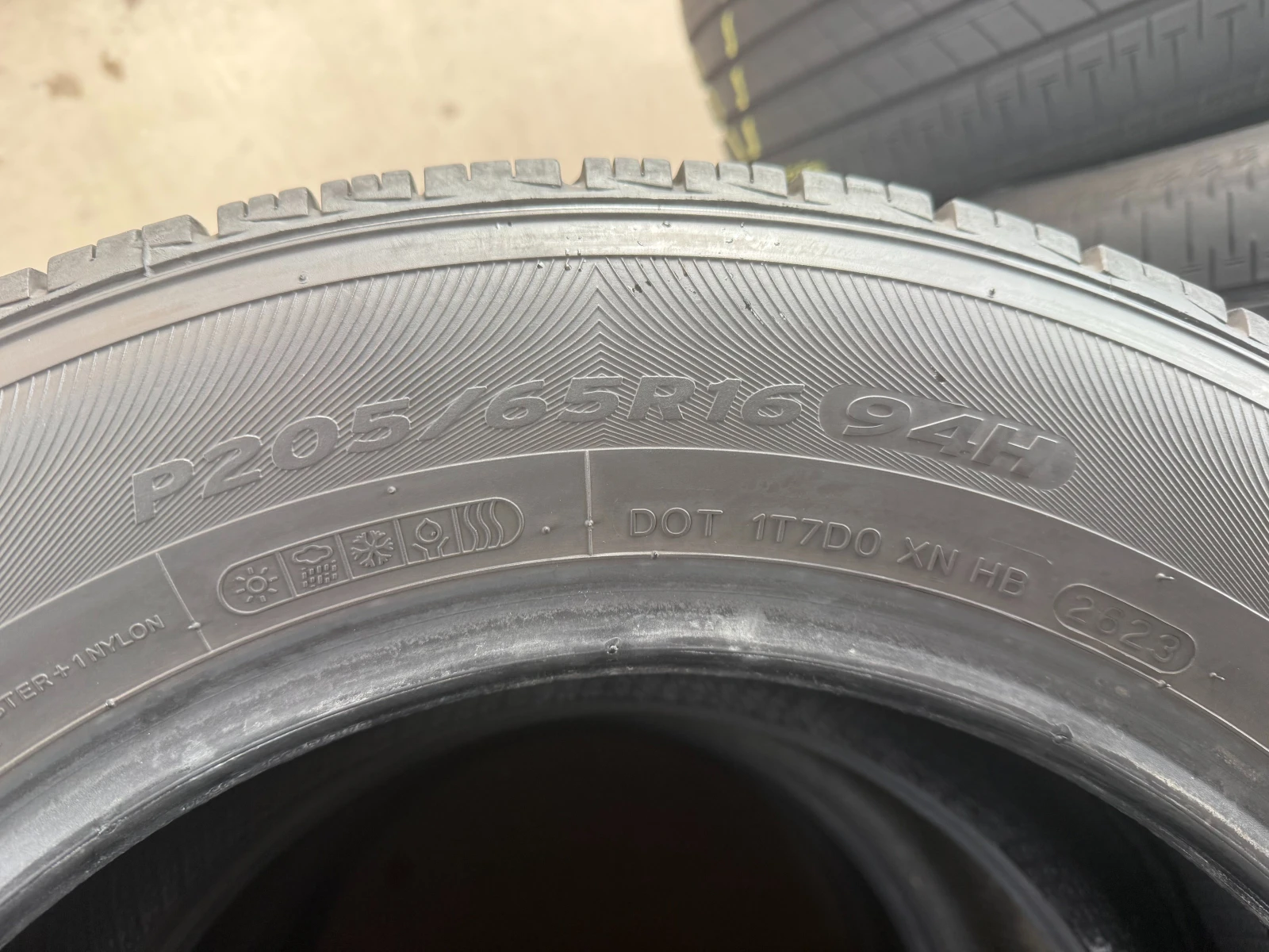 Гуми Всесезонни 205/65R16, снимка 6 - Гуми и джанти - 53993586
