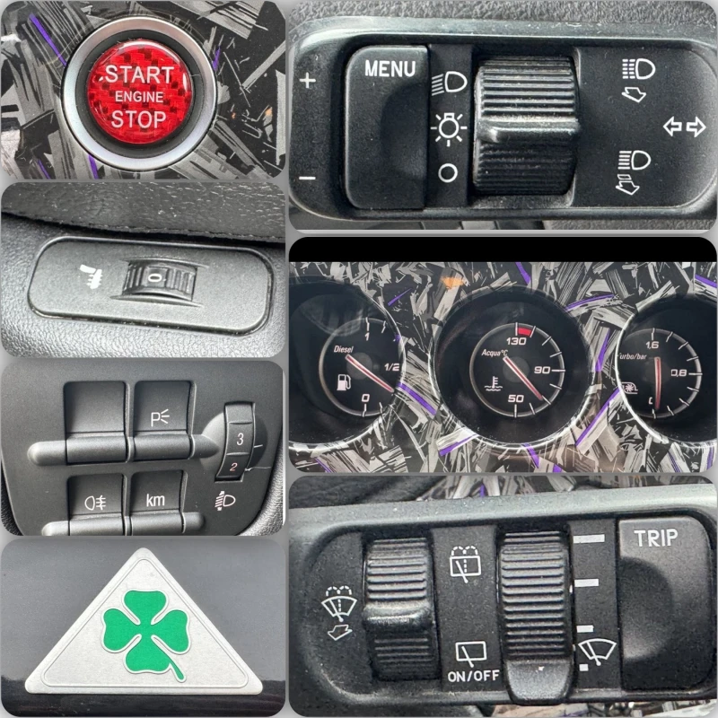 Alfa Romeo 159 sportwagon TI* 1.9Jtd* FULL* TOP* Обслужена* Бартер* Лизинг, снимка 15 - Автомобили и джипове - 53445978