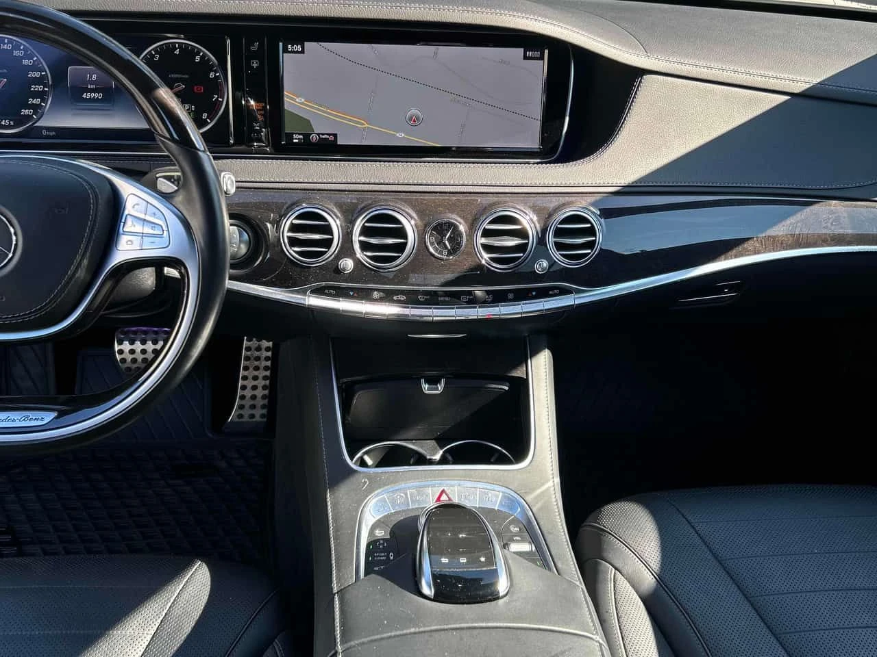 Mercedes-Benz S 550 * АВТОКРЕДИТ БЕЗ ПЪРВОНАЧАЛНА ВНОСКА* , снимка 9 - Автомобили и джипове - 54976481