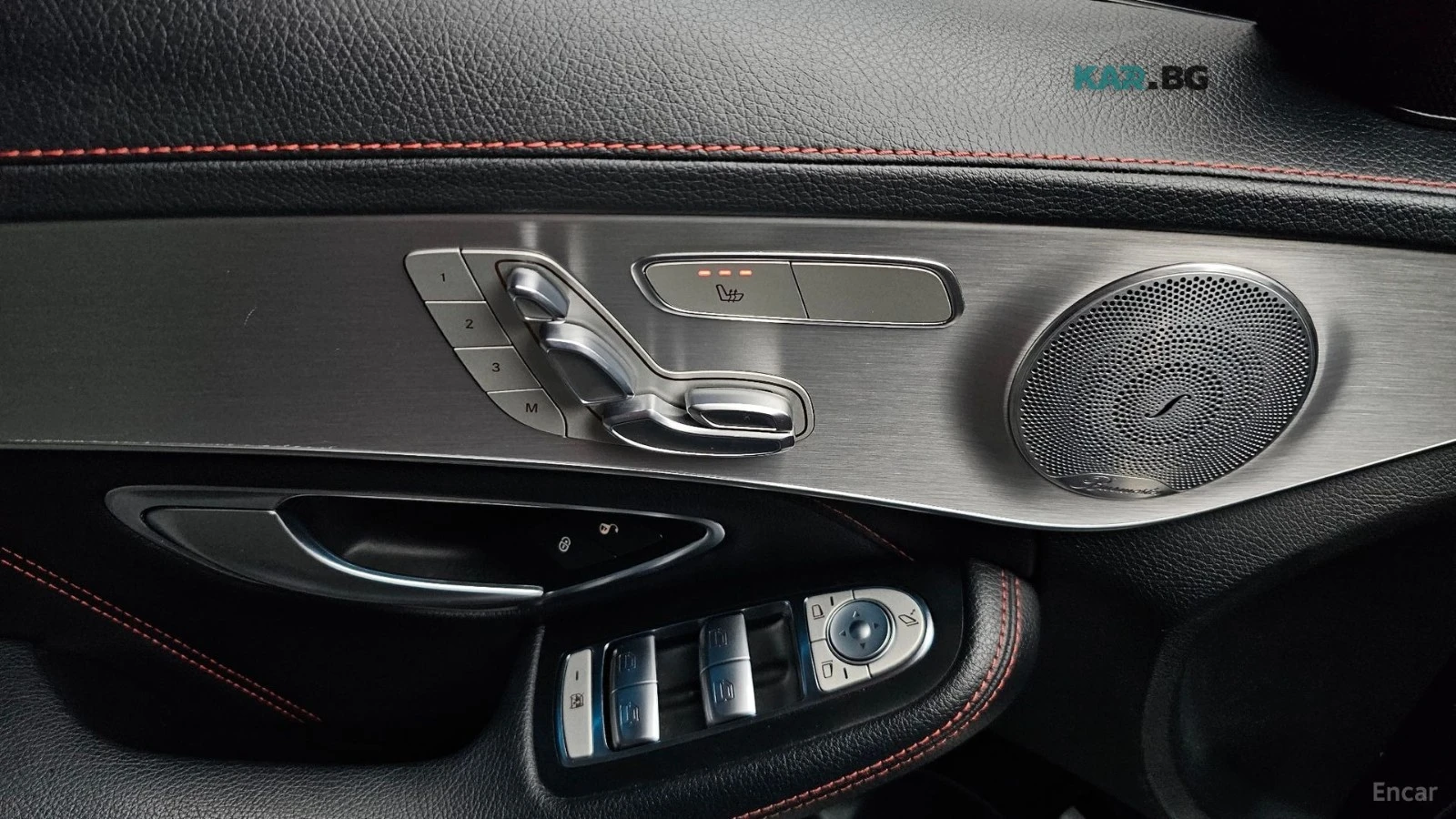 Mercedes-Benz C 43 AMG 4MATIC* КОЖА* ПОДГРЕВ* ОБДУХВ* BURMASTER* PANO* 36, снимка 15 - Автомобили и джипове - 55741879
