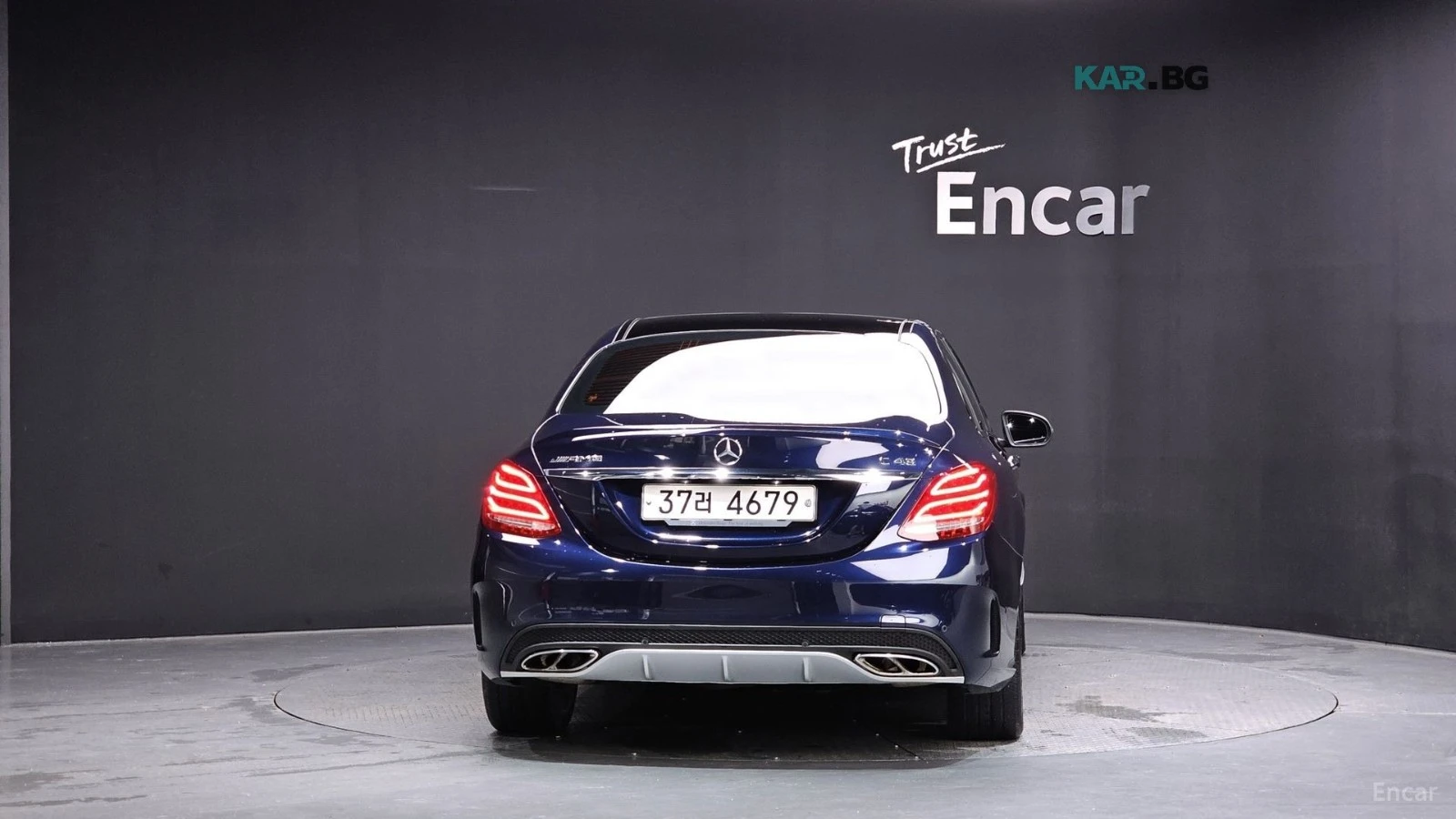 Mercedes-Benz C 43 AMG 4MATIC* КОЖА* ПОДГРЕВ* ОБДУХВ* BURMASTER* PANO* 36, снимка 4 - Автомобили и джипове - 55741879