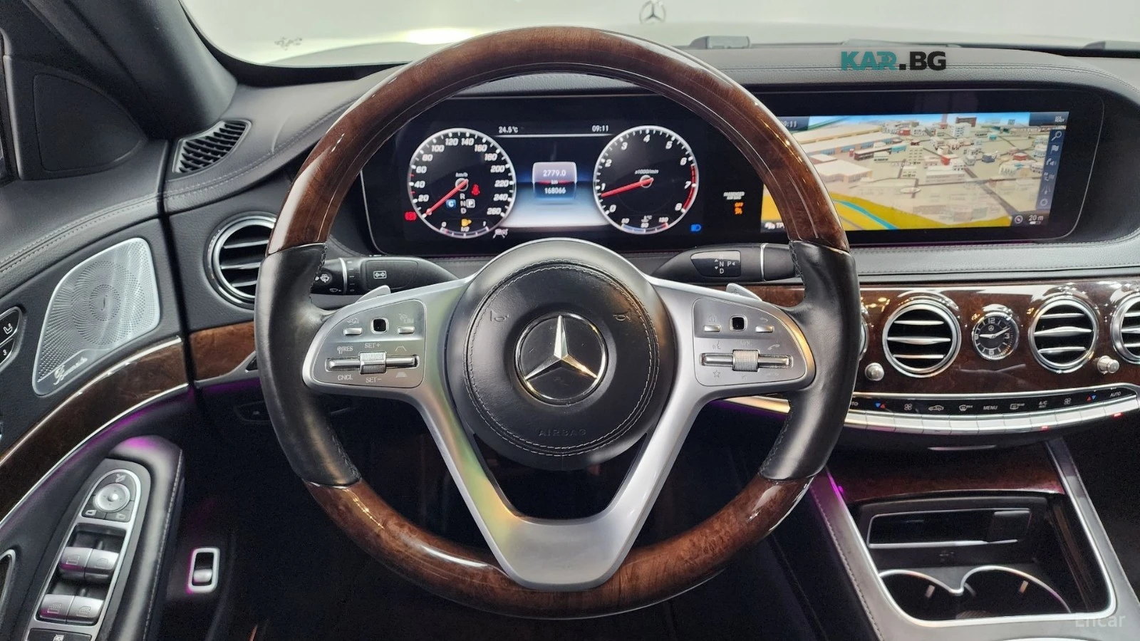 Mercedes-Benz S 560 L* 4MATIC* BURMESTER* DISTRONIC* 360* МАСАЖИ* ОБДУ, снимка 6 - Автомобили и джипове - 56073061