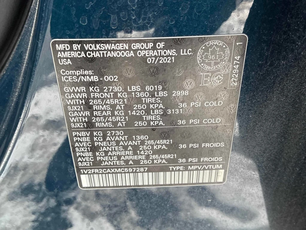 VW Atlas * Execline * CARFAX * ���� �� �� | Mobile.bg � ����������� 11