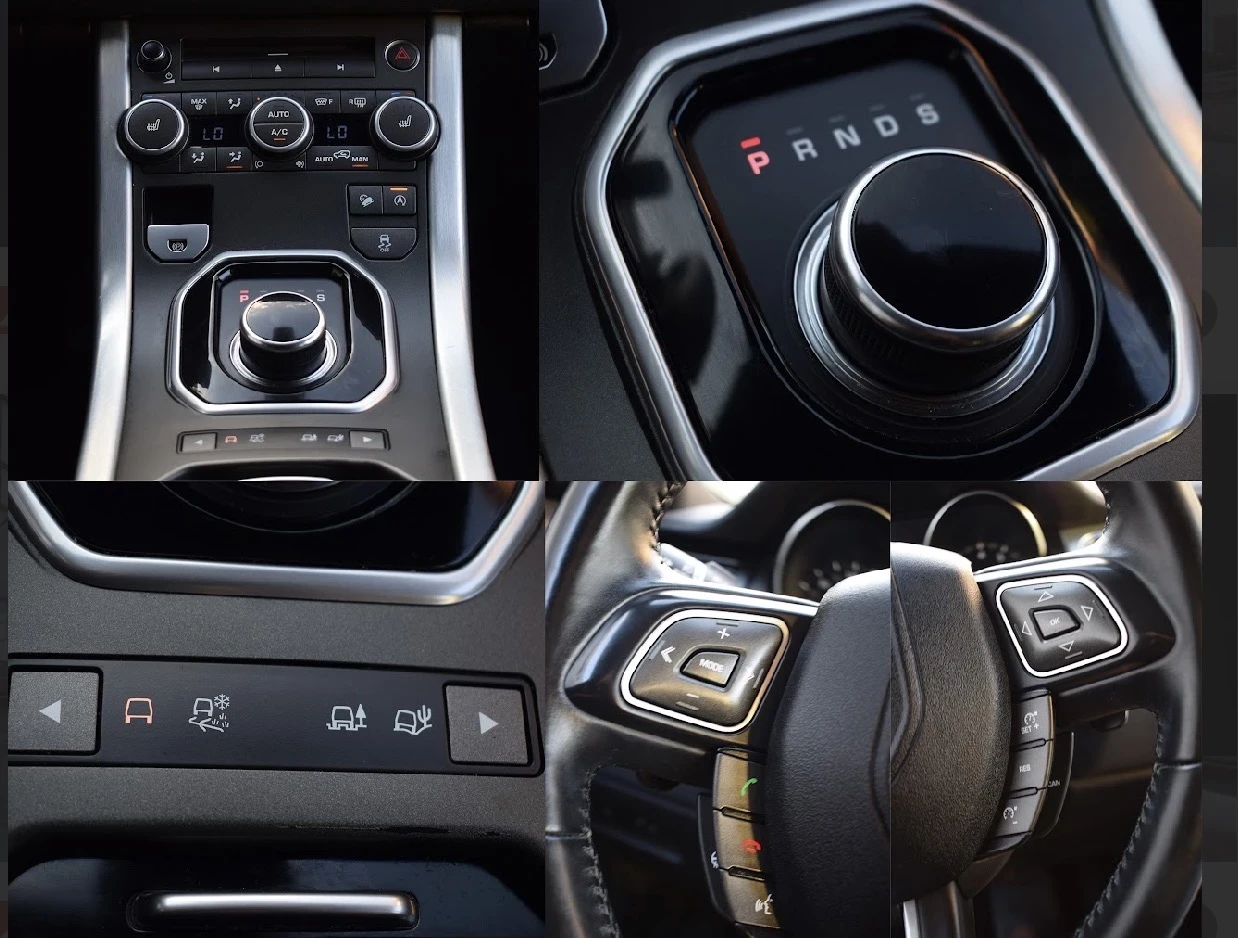 Land Rover Range Rover Evoque Meridian/360/асистент за линии/Панорама, снимка 12 - Автомобили и джипове - 55236733