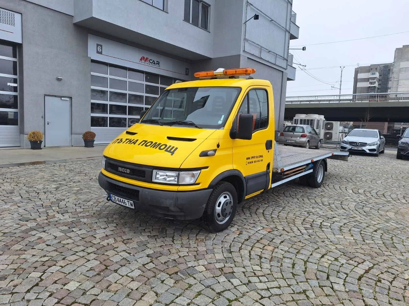 Iveco Daily 50C13 Пътна помощ / Автовоз, снимка 1 - Бусове и автобуси - 48233966