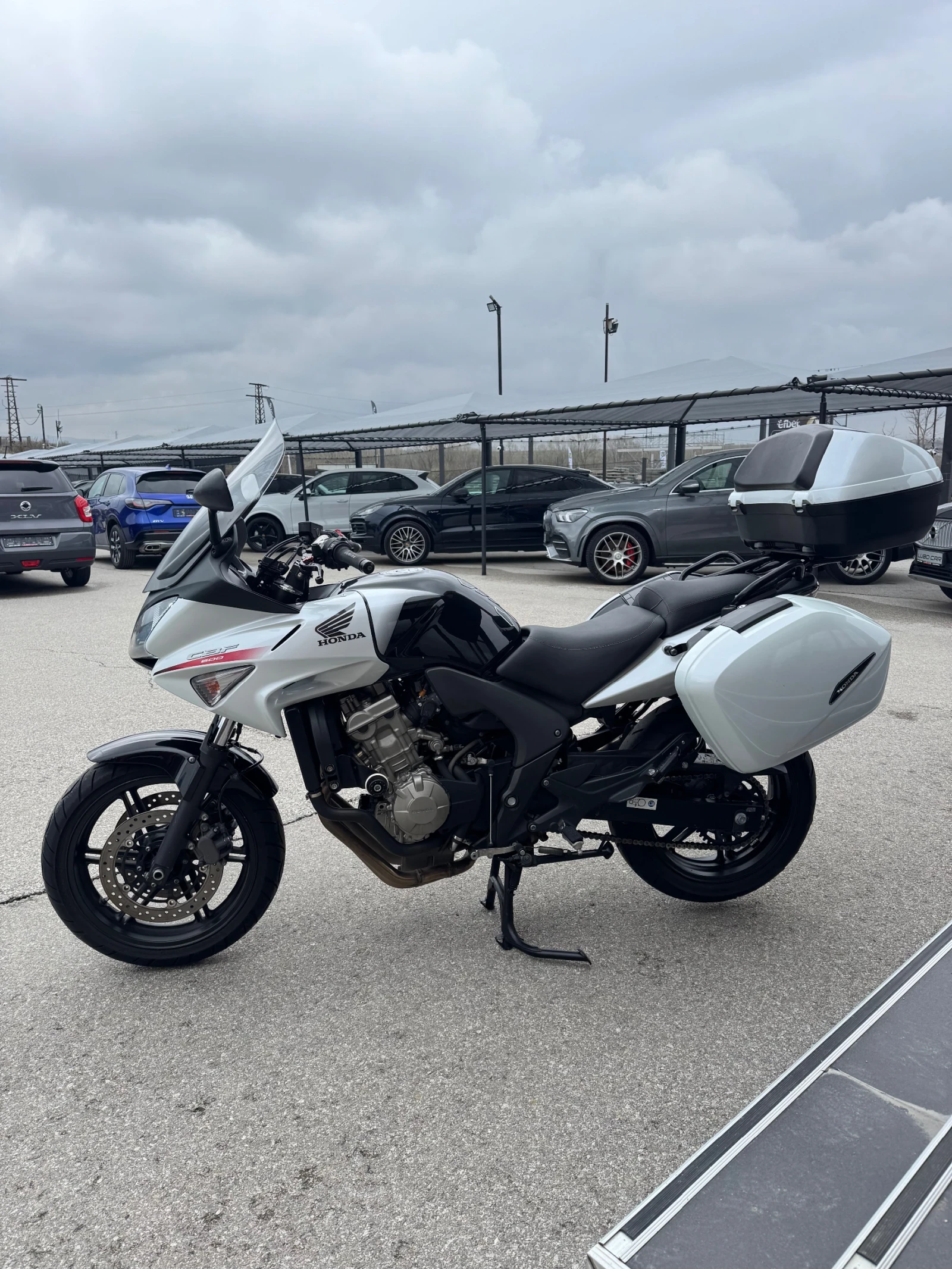 Honda Cbf 600S-3 КУФАРА, снимка 6 - Мотоциклети и мототехника - 54059725