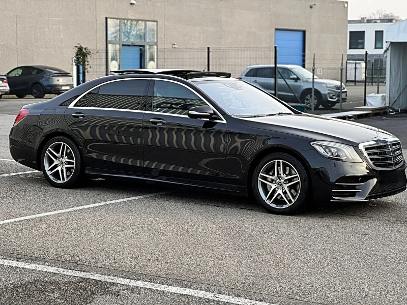 Mercedes-Benz S 350 ОЧАКВАН ВНОС Mercedes S350d Long* AMG Line* 3xTV* , снимка 3 - Автомобили и джипове - 52559383