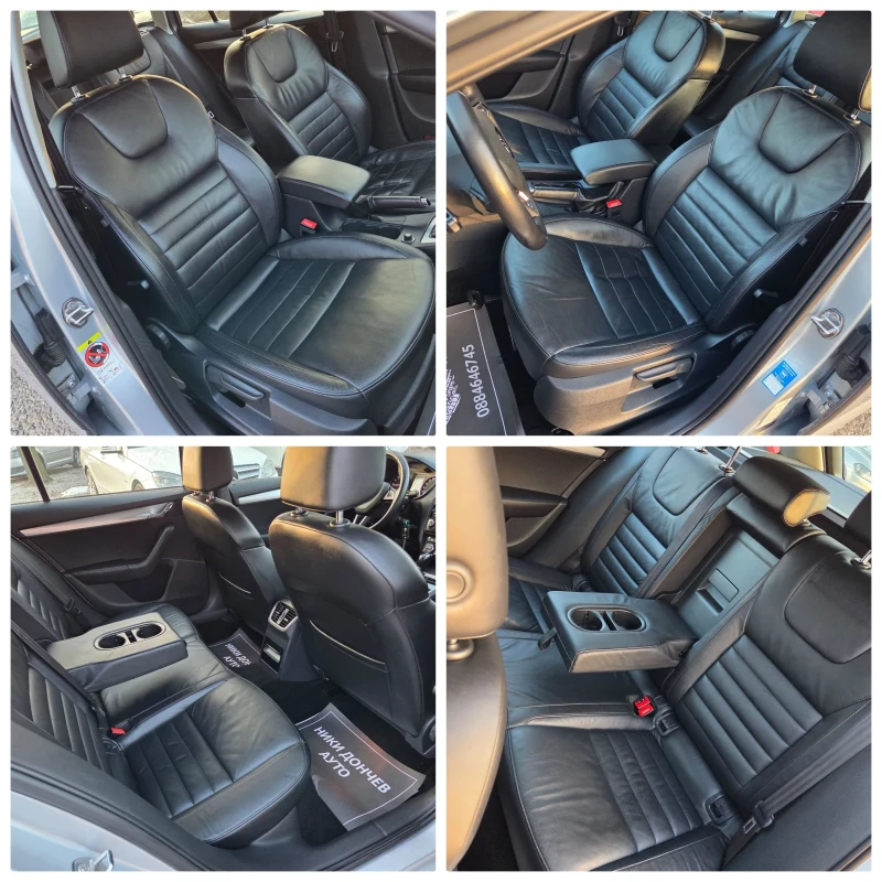 Skoda Octavia 2.0-150 TDI DSG! NAVI! KOJA! ХENON! PODGREV! FULL, снимка 10 - Автомобили и джипове - 53404922