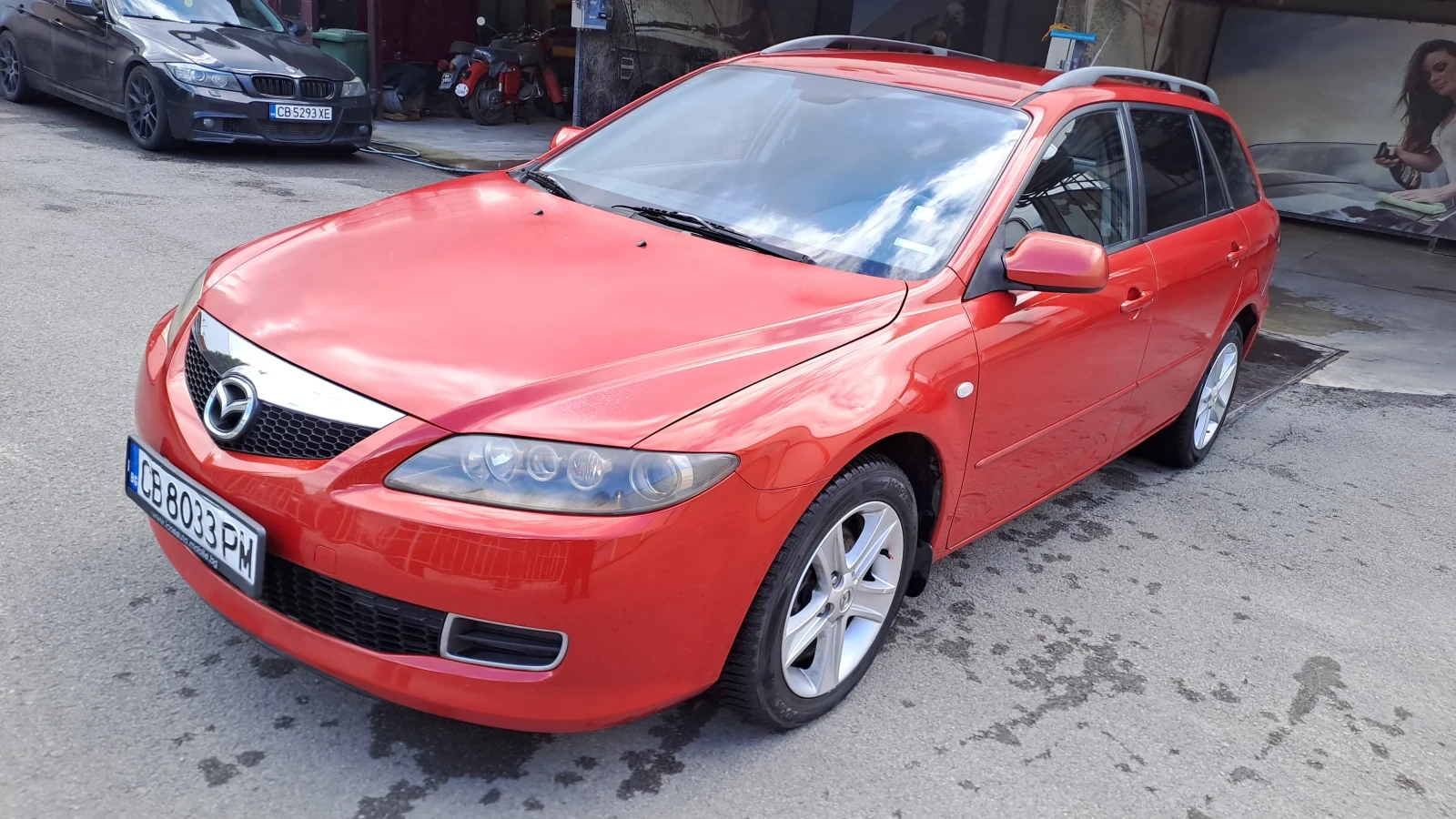 Mazda 6 2.0 147кс. ВЕРИГА!/АВТОКАСКО!, снимка 3 - Автомобили и джипове - 54083008