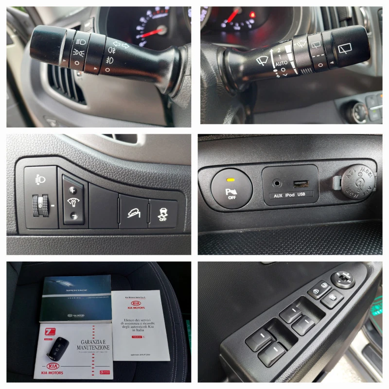 Kia Sportage 1.7CRDI-116к.с!!!6-СКОРОСТИ!!!EURO 5!!!, снимка 13 - Автомобили и джипове - 46336517