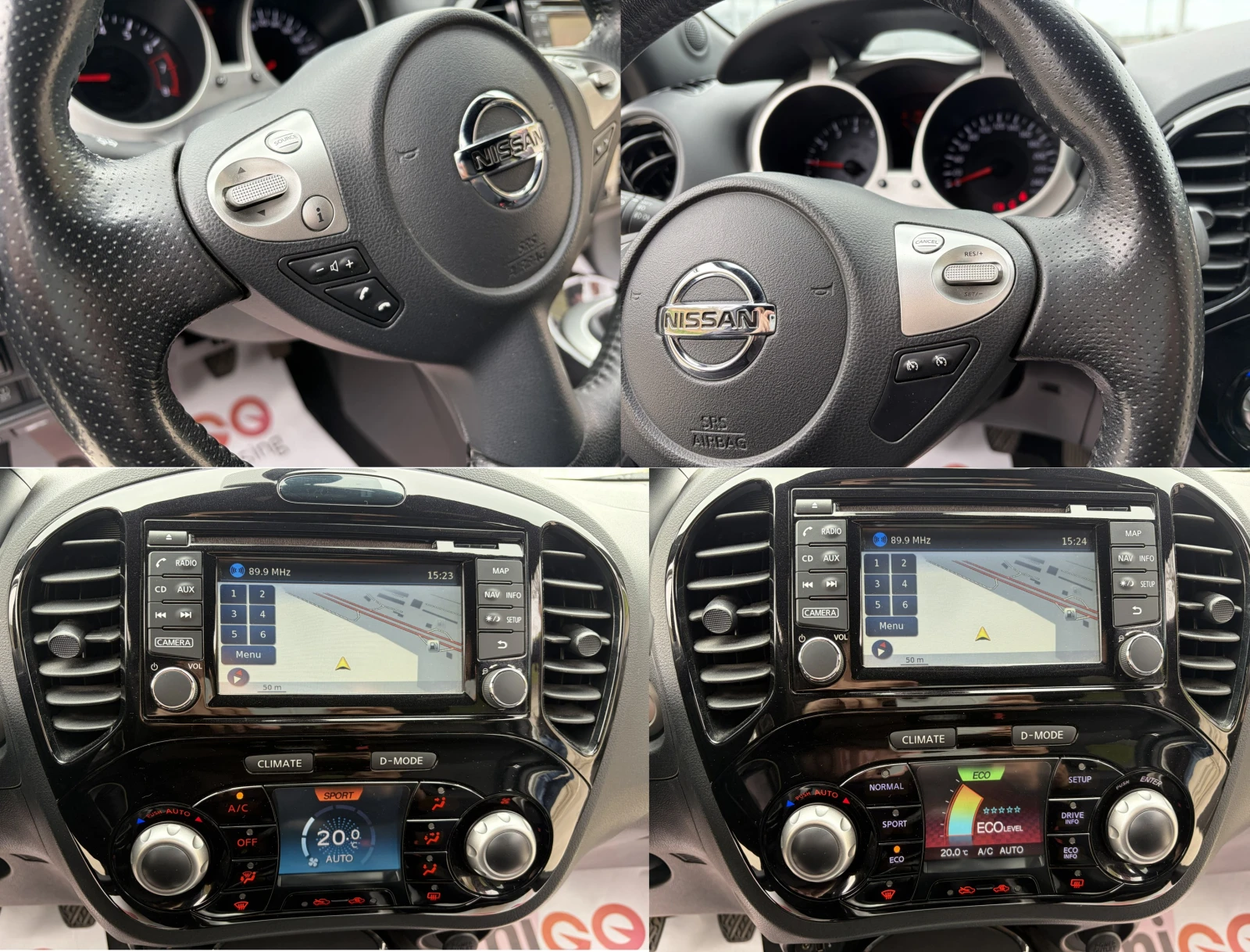 Nissan Juke 1.2DIG-T Facelift, NAVI, KEYLESS-GO, CAMERA, снимка 15 - Автомобили и джипове - 54206072