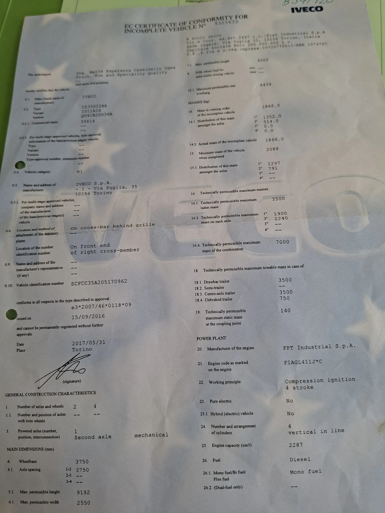 Iveco Daily 35S14 - изображение 10