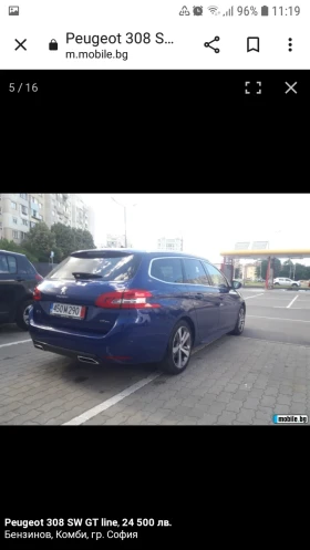 Обява за продажба на Peugeot 308 SW GT LINE ~22 800 лв. - изображение 4