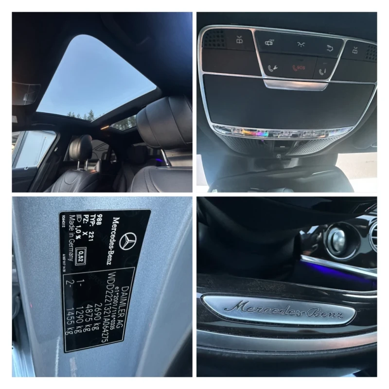 Mercedes-Benz S 350 CDI* AMG* LONG* FULL* , снимка 15 - Автомобили и джипове - 53375791