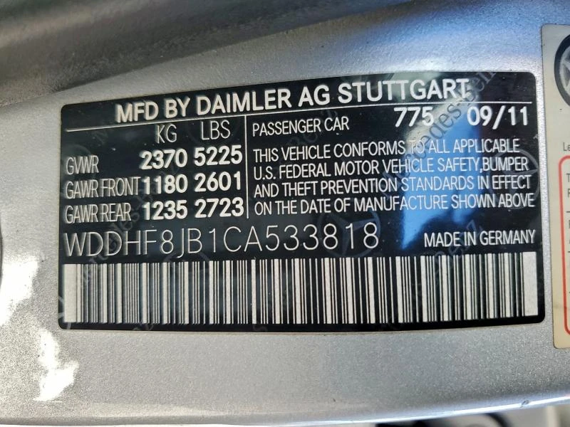 Mercedes-Benz E 350 3.5L 6 All wheel drive - изображение 5