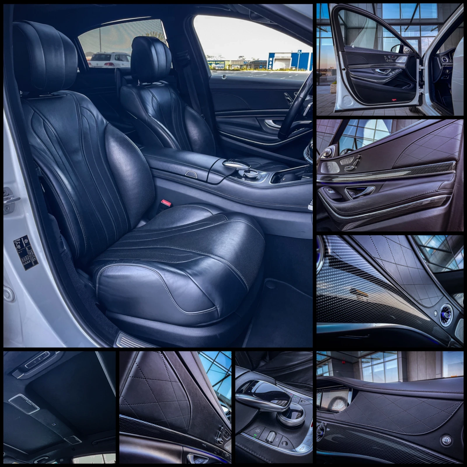 Mercedes-Benz S 350 d/9G/S63 AMG OPTIC/CARBON/3xTV/360/NIGHT/HUD/BURM. - изображение 10