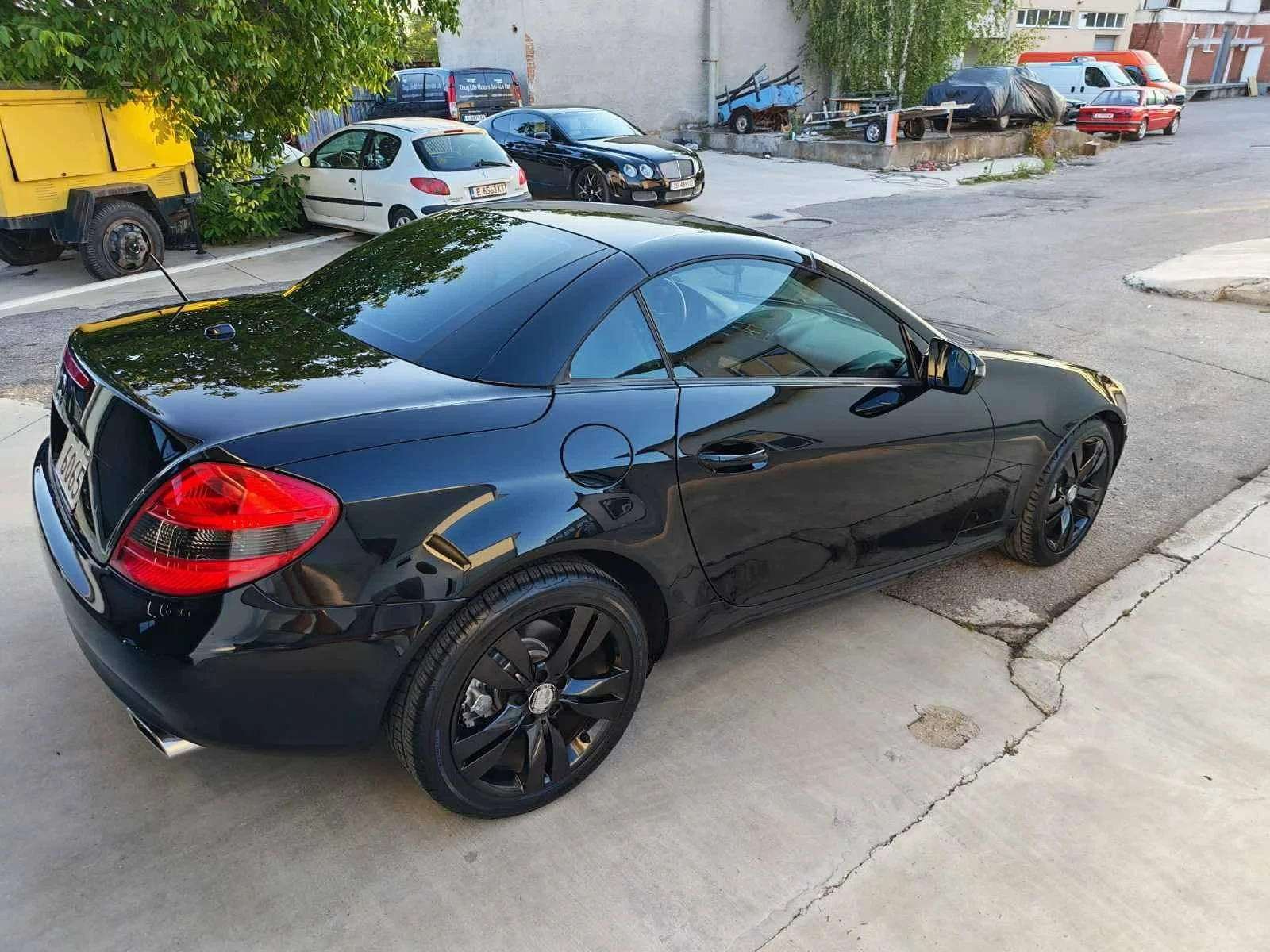 Mercedes-Benz SLK SLK350, 75000реални км!Колекционерско!Sport!, снимка 9 - Автомобили и джипове - 55945726