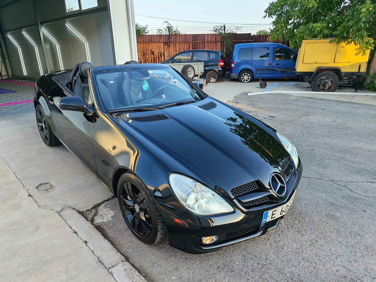 Mercedes-Benz SLK SLK350, 75000реални км!Колекционерско!Sport!, снимка 2 - Автомобили и джипове - 55945726