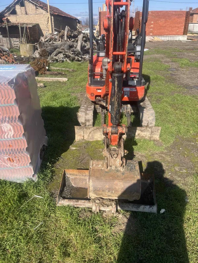 Багер Kubota U17, снимка 4 - Индустриална техника - 53596498