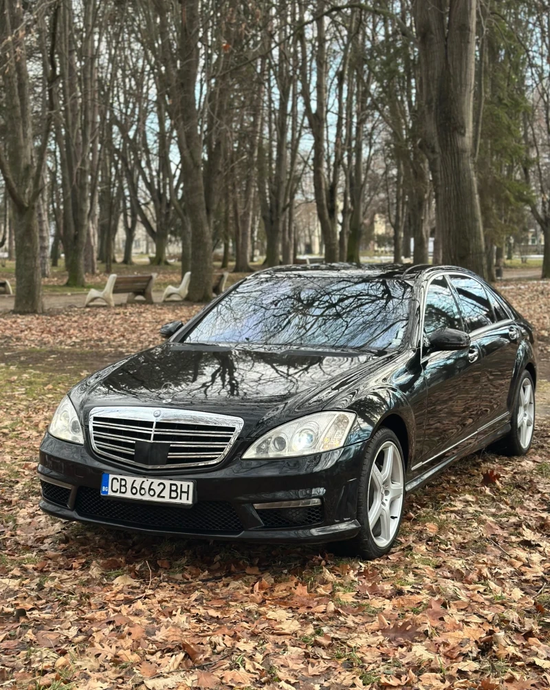 Mercedes-Benz S 500 AMG/LINE-FULL-4Matic/Газ/LONG, снимка 1 - Автомобили и джипове - 48707908