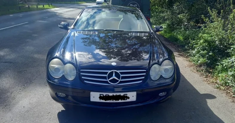 Mercedes-Benz SL 500, снимка 2 - Автомобили и джипове - 47521541