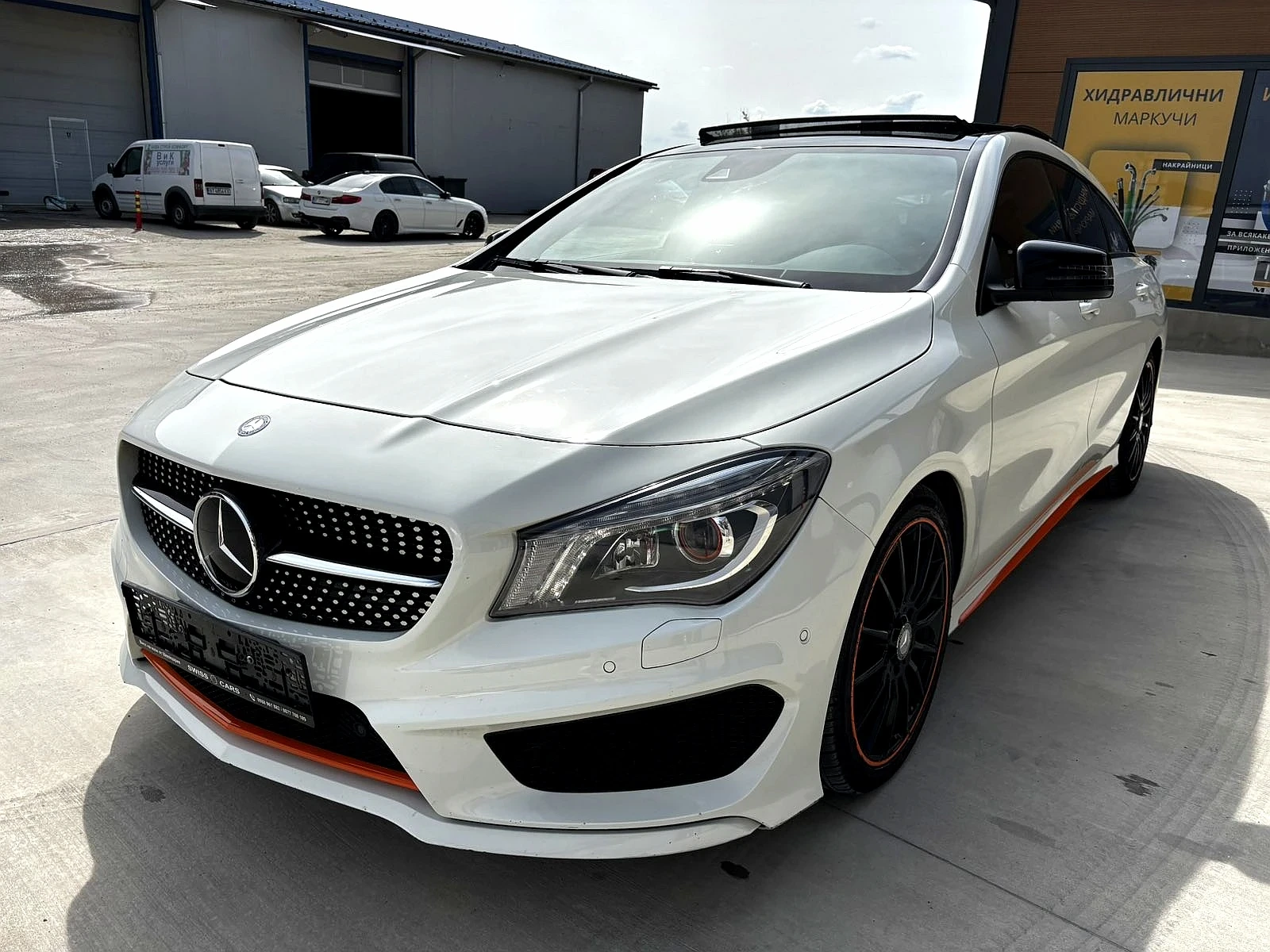 Mercedes-Benz 220 CLA 220d ORANGE ART EDITION 4 MATIC, Швейцария!