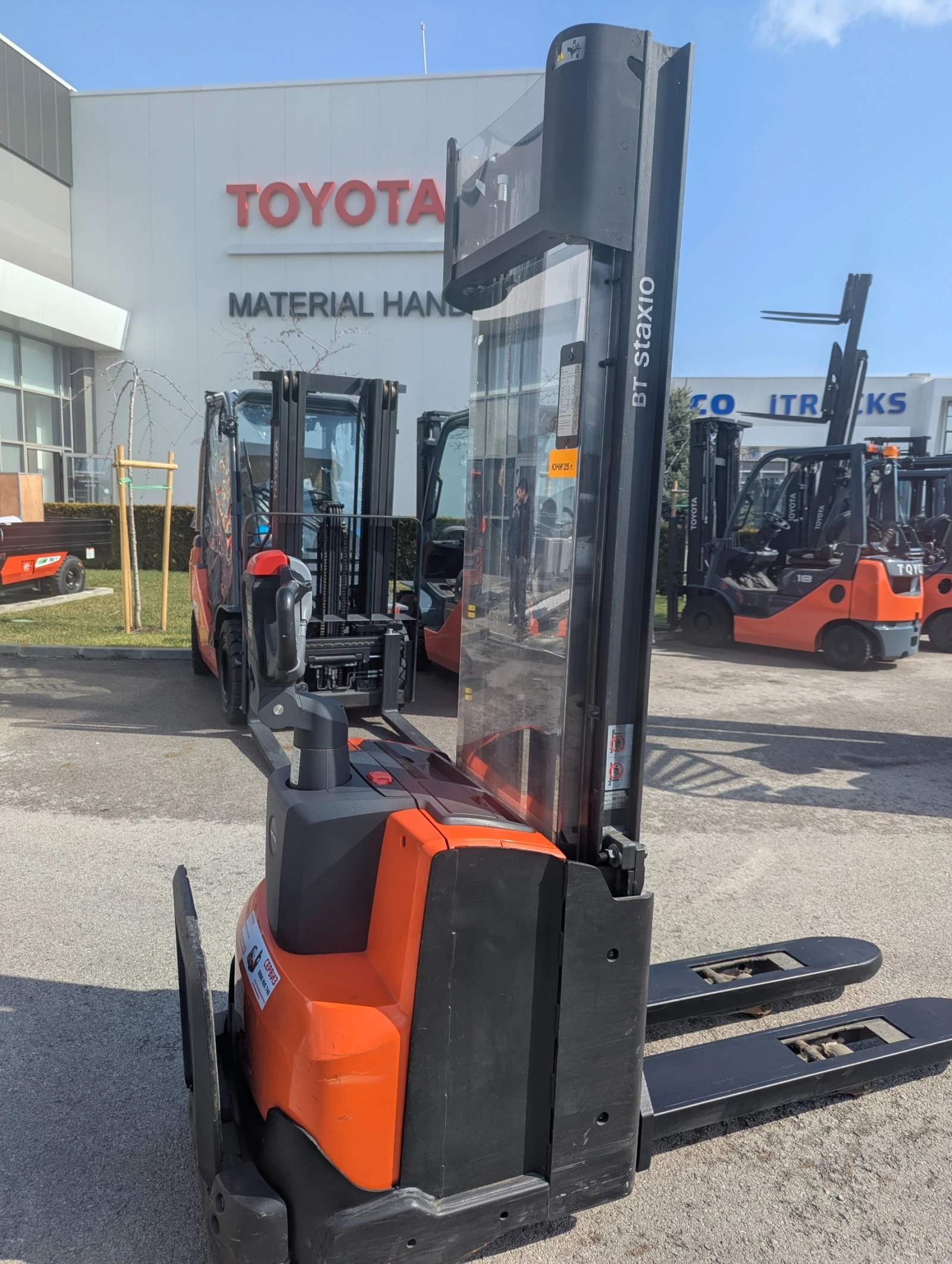 Електрокар Toyota Стакер, снимка 3 - Индустриална техника - 53724240