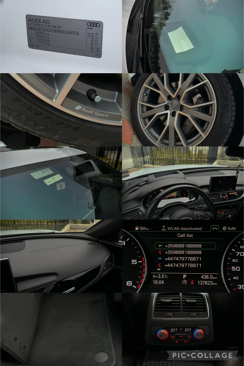 Audi A6 Сервизна история / Head Up / Panorama / Quattro  , снимка 16 - Автомобили и джипове - 48368827