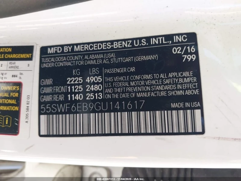 Mercedes-Benz C 450 AMG * 4MATIC * CARFAX * БЕЗ ПЪРВОНАЧАЛНА ВНОСКА, снимка 9 - Автомобили и джипове - 52943568