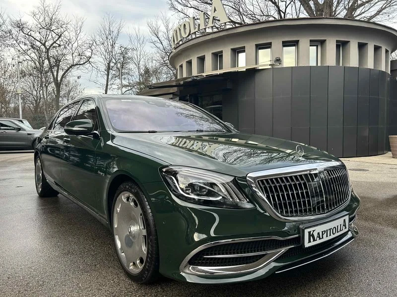 Mercedes-Benz S 560 4Matic MAYBACH/U61/Designo/Exklusiv/RearTV, снимка 1 - Автомобили и джипове - 46884570