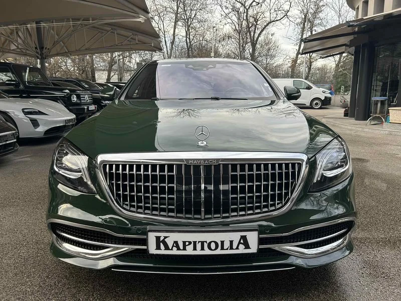 Mercedes-Benz S 560 4Matic MAYBACH/U61/Designo/Exklusiv/RearTV, снимка 3 - Автомобили и джипове - 46884570