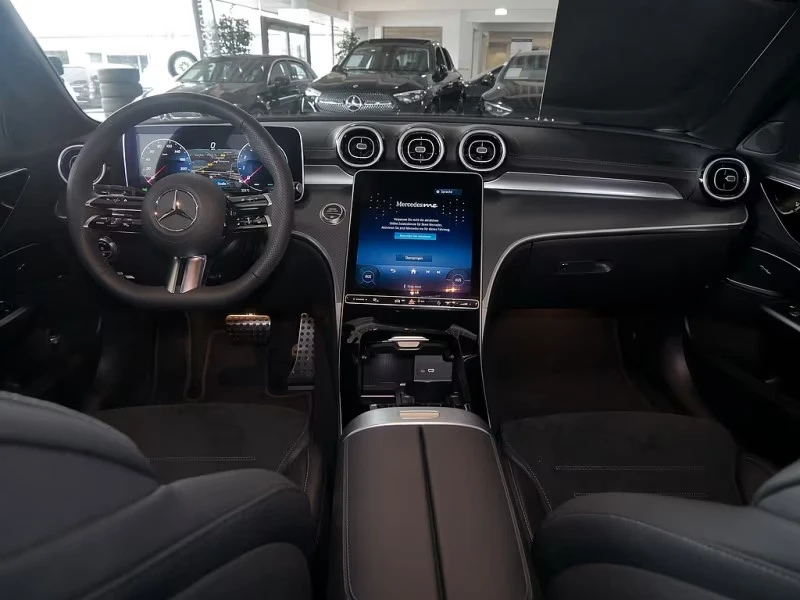Mercedes-Benz C 200 AMG/ NIGHT/ LED/ CAMERA/ DISTRONIC/, снимка 11 - Автомобили и джипове - 53863582