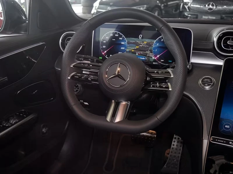 Mercedes-Benz C 200 AMG/ NIGHT/ LED/ CAMERA/ DISTRONIC/, снимка 7 - Автомобили и джипове - 53863582