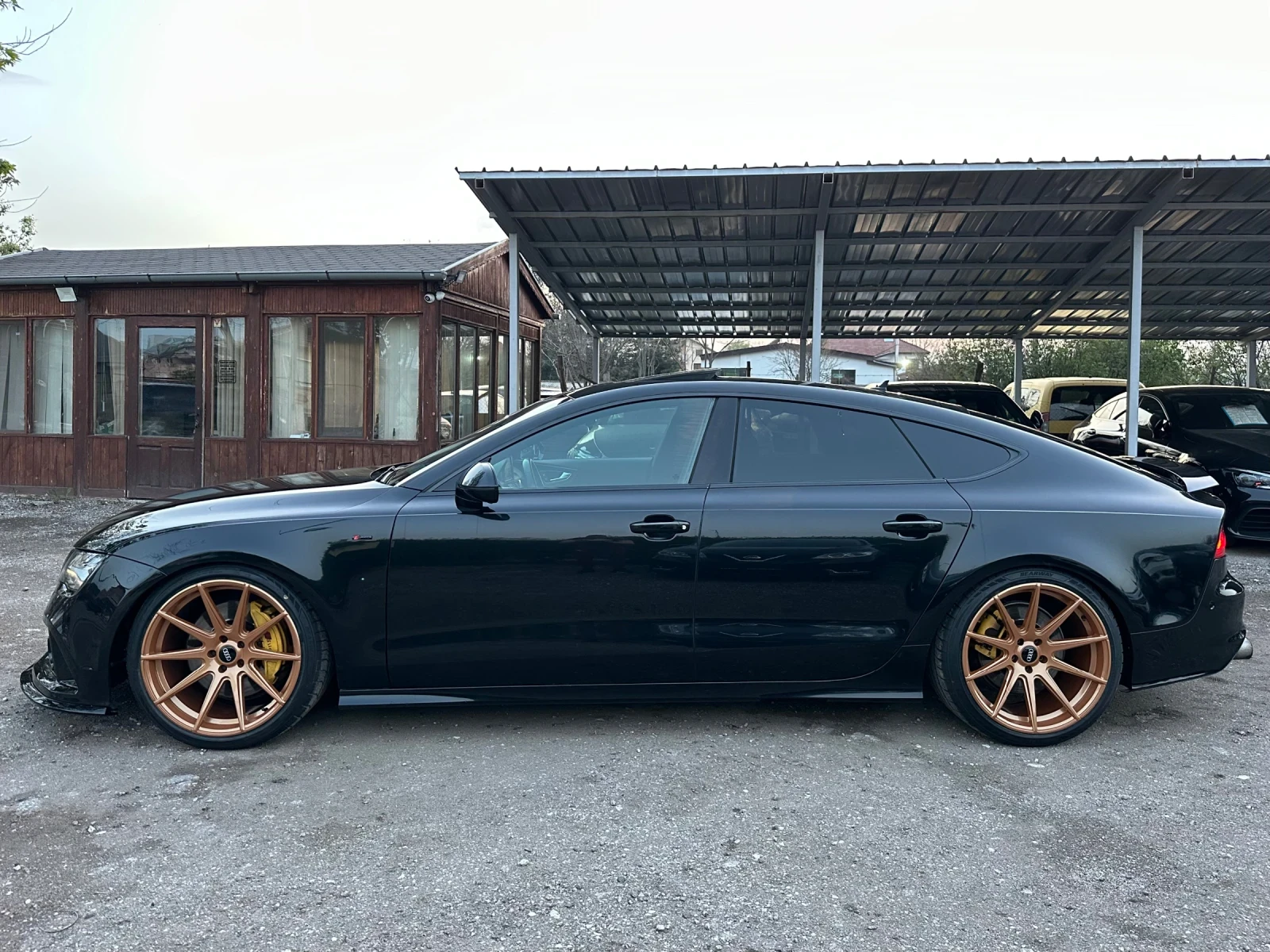 Audi A7 RS7* BiTURBO* ВАКУМ* HEAD UP* ДИСТРОНИК* 313hp - изображение 6