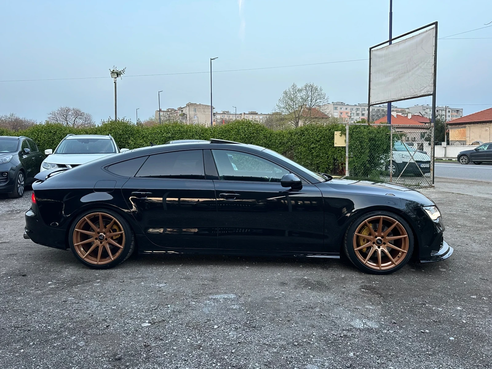 Audi A7 RS7* BiTURBO* ВАКУМ* HEAD UP* ДИСТРОНИК* 313hp - изображение 3