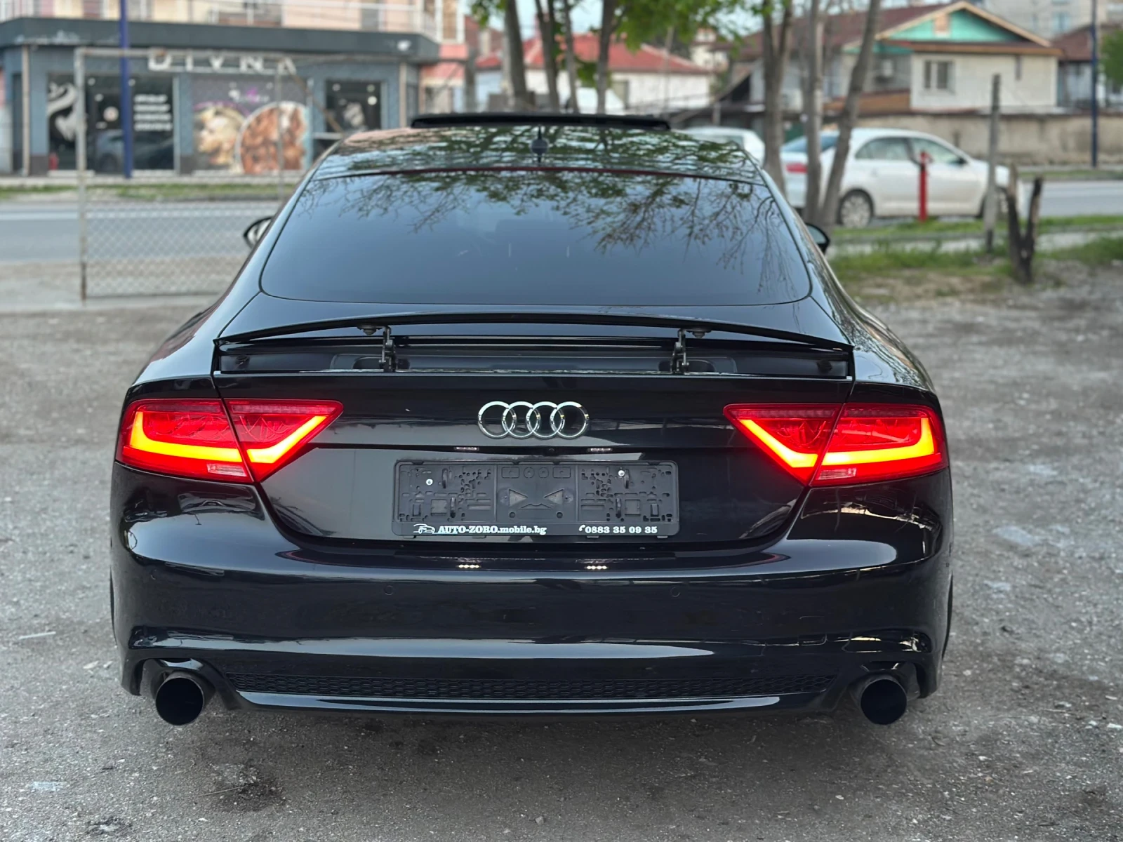 Audi A7 RS7* BiTURBO* ВАКУМ* HEAD UP* ДИСТРОНИК* 313hp - изображение 5