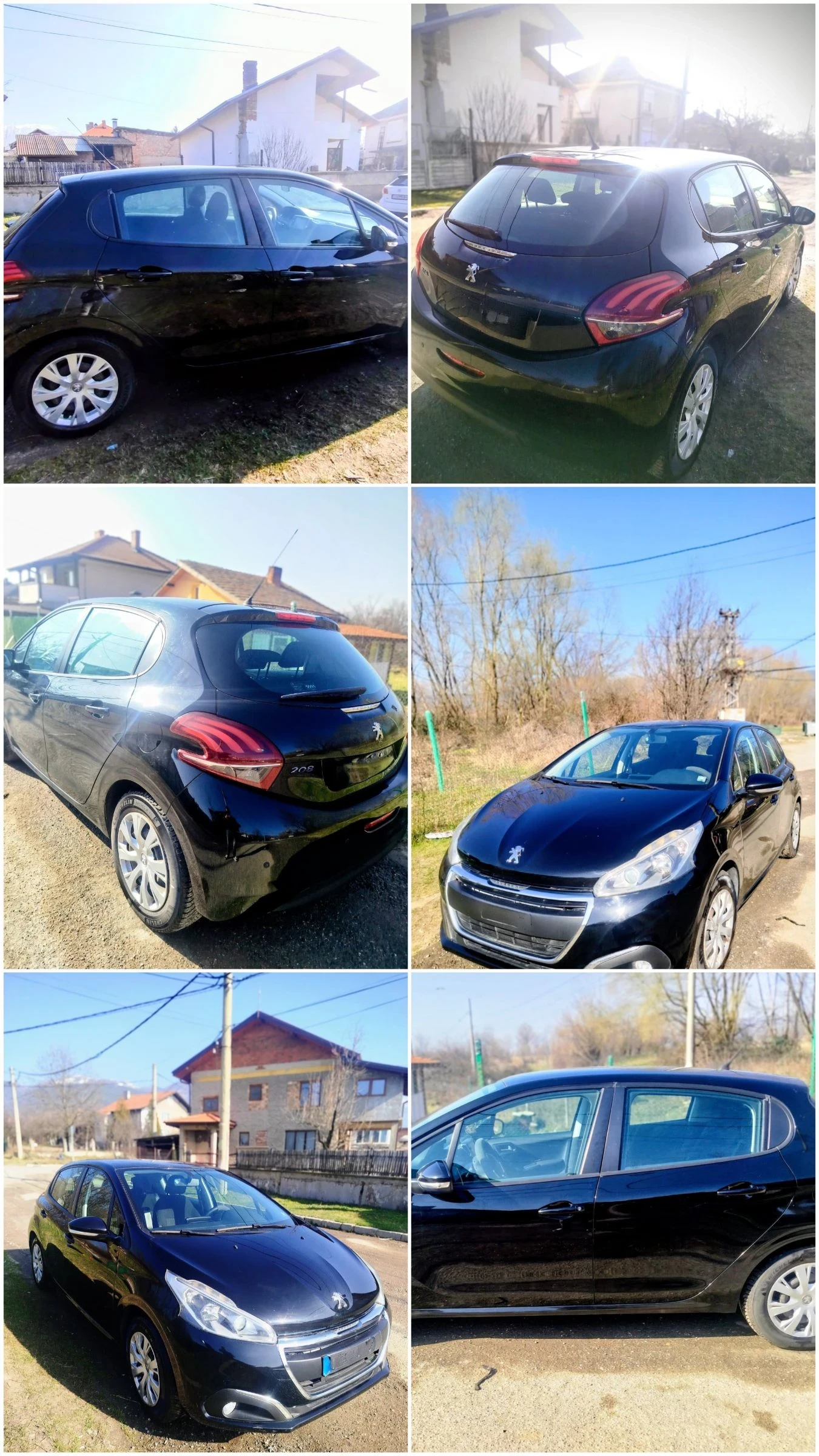 Peugeot 208 * FACE LIFT* VTI* БЕЗ АНАЛОГ* РЕГИСТИРАН* 1-ВИ* , снимка 3 - Автомобили и джипове - 54492429