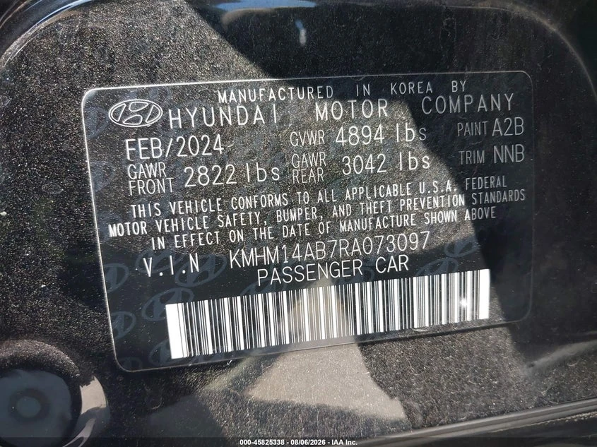 Hyundai Ioniq 6 Se Standard Range, снимка 9 - Автомобили и джипове - 55744347