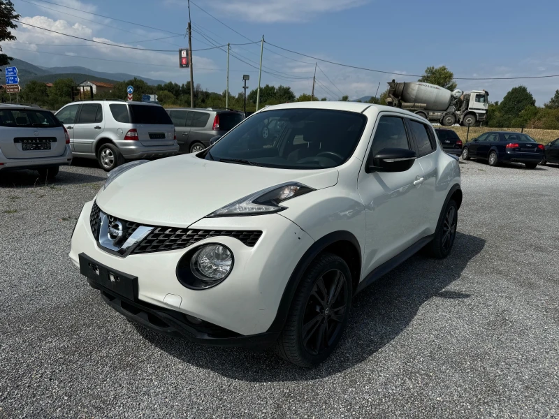 Nissan Juke 1.5 DCI EURO 6 Бяла Перла, снимка 1 - Автомобили и джипове - 46976528