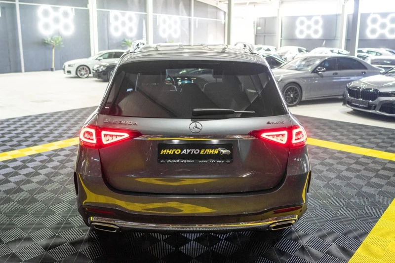 Mercedes-Benz GLE 300 D 4 MATIC FULL AMG LINE ПАНОРАМА ЛИЗИНГ 100%, снимка 8 - Автомобили и джипове - 52529104