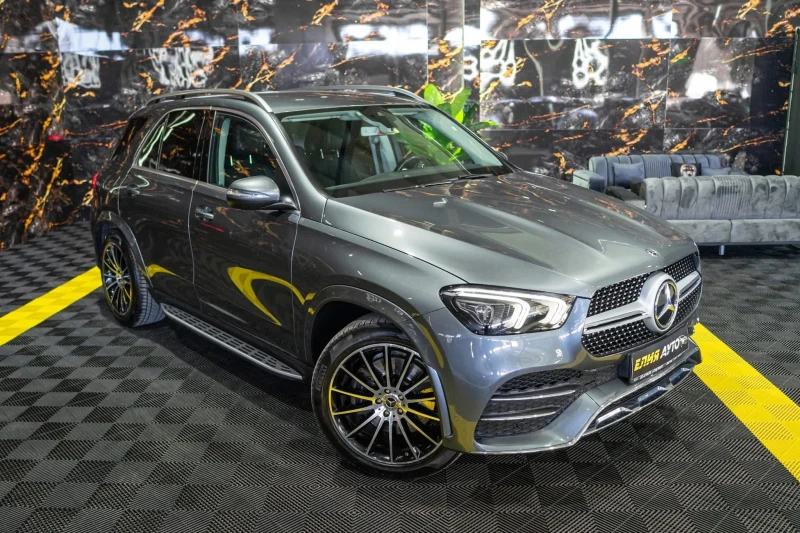 Mercedes-Benz GLE 300 D 4 MATIC FULL AMG LINE ПАНОРАМА ЛИЗИНГ 100%, снимка 2 - Автомобили и джипове - 52529104