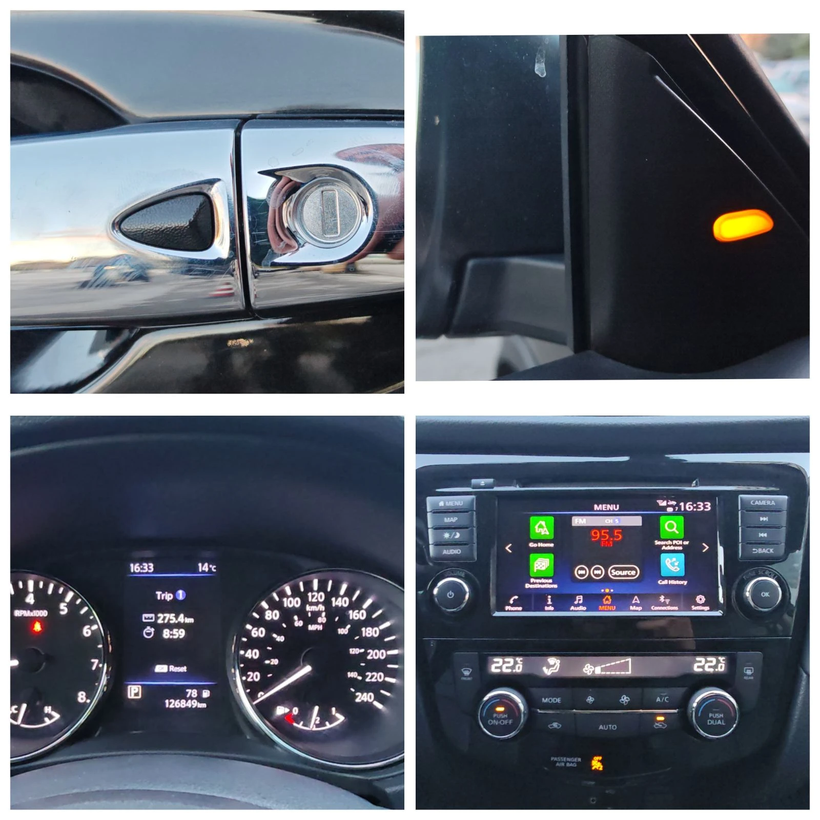 Nissan Rogue SL, Перфектен, FULL екстри - изображение 2