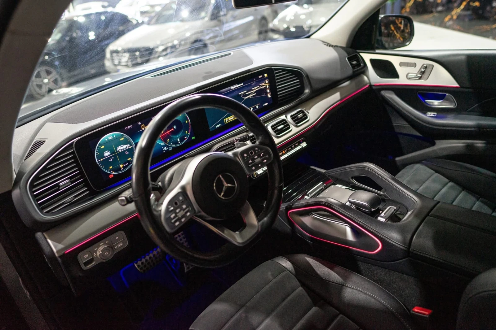 Mercedes-Benz GLE 300 D 4 MATIC FULL AMG LINE   100% | Mobile.bg   12