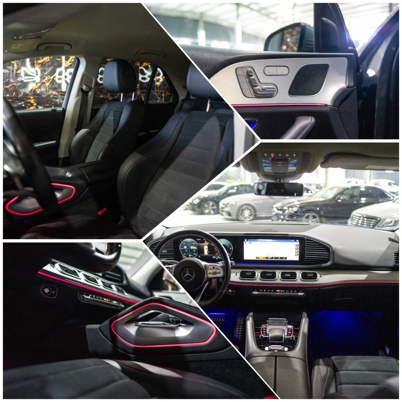 Mercedes-Benz GLE 300 D 4 MATIC FULL AMG LINE   100% | Mobile.bg   16