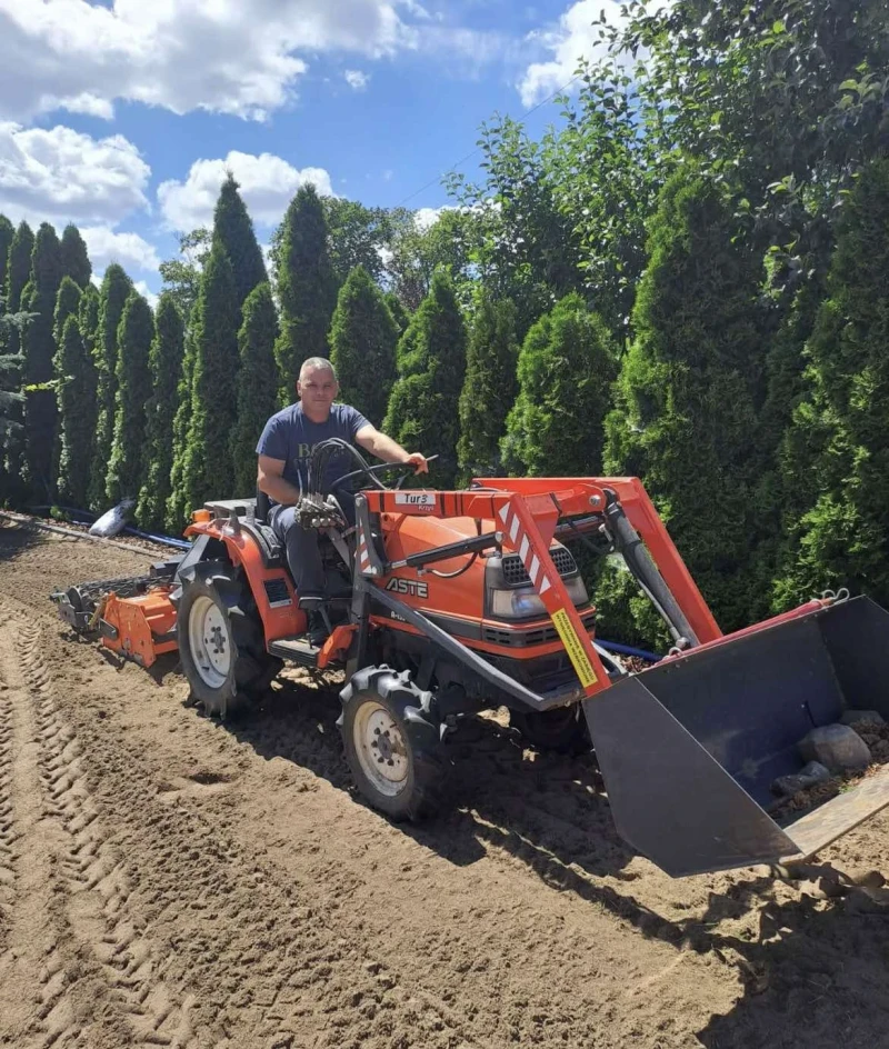 Трактор Kubota Aste 155, снимка 6 - Селскостопанска техника - 52874338